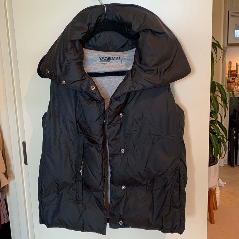 Warm puffy vest